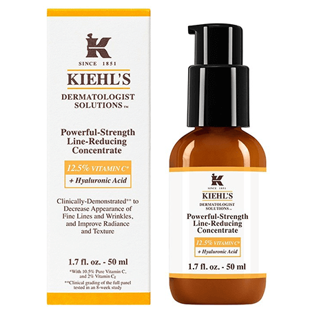 Kiehl's,Kiehl's Powerful-Strength Line-Reducing Concentrate,Kiehl's เซรั่มวิตามินซี,คีล วิตามินซี,คีล เซรั่ม,คีลส์ เซรั่มวิตซี