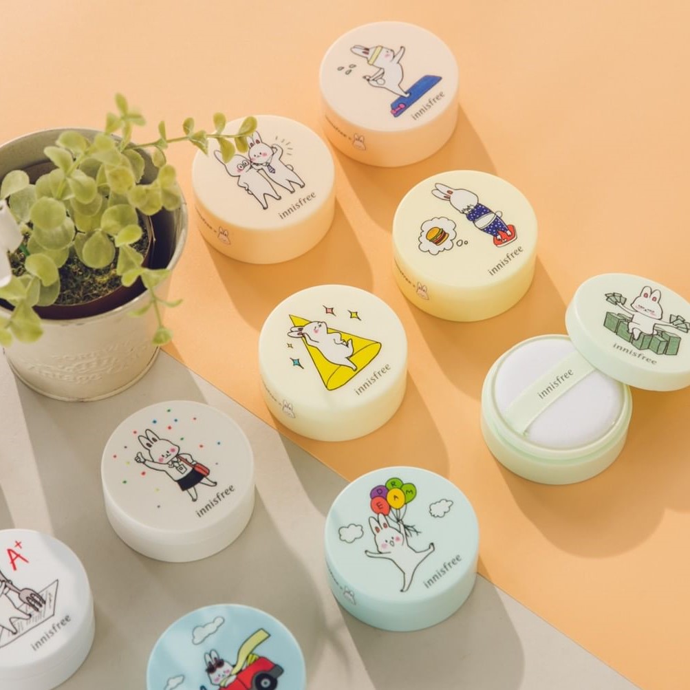 Innisfree, Innisfree No Sebum Mineral Powder, Innisfree No Sebum Mineral Powder Cute Rabbit Benny Collection, Innisfree No Sebum Mineral Powder Cute Rabbit Benny Collection รีวิว, Innisfree No Sebum Mineral Powder Cute Rabbit Benny Collection ราคา, Innisfree No Sebum Mineral Powder Cute Rabbit Benny Collection 5 g., Innisfree No Sebum Mineral Powder Cute Rabbit Benny Collection 5 g. #07