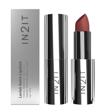 IN2IT Lavish Satin Lipstick - terracotta,IN2IT,Lipstick,ลิป,ลิปสติก,Lavish Satin Lipstick,terracotta,IN2IT Lavish Satin Lipstick 